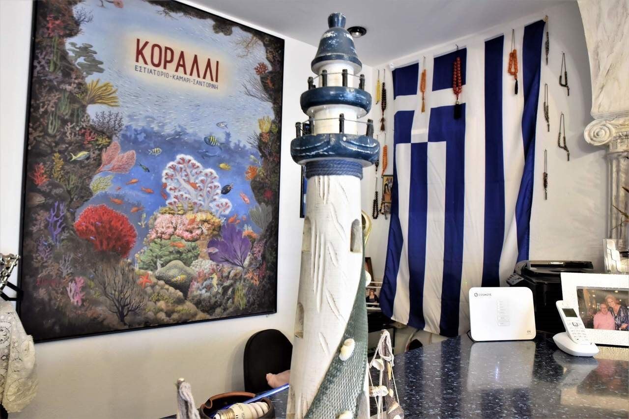 Hotel Koralli Kamári Eksteriør bilde